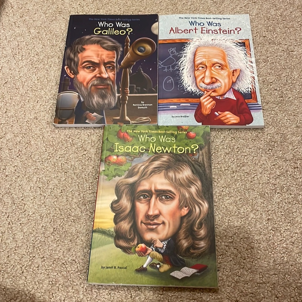Who Was? Books - Set of 3